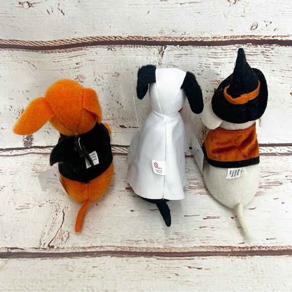 TARGET Bullseye Halloween Plush Dog Bundle - Picture 2 of 6